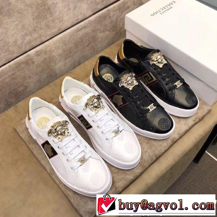 もらって嬉しい！安い ランニングシューズ  2色可選 ヴェルサーチVERSACE 人気の定番カラー 限定品 