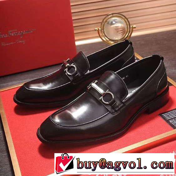 人気デザインで欲しい サルヴァトーレフェラガモ 2018年秋冬入荷 FERRAGAMO ビジネスシューズ