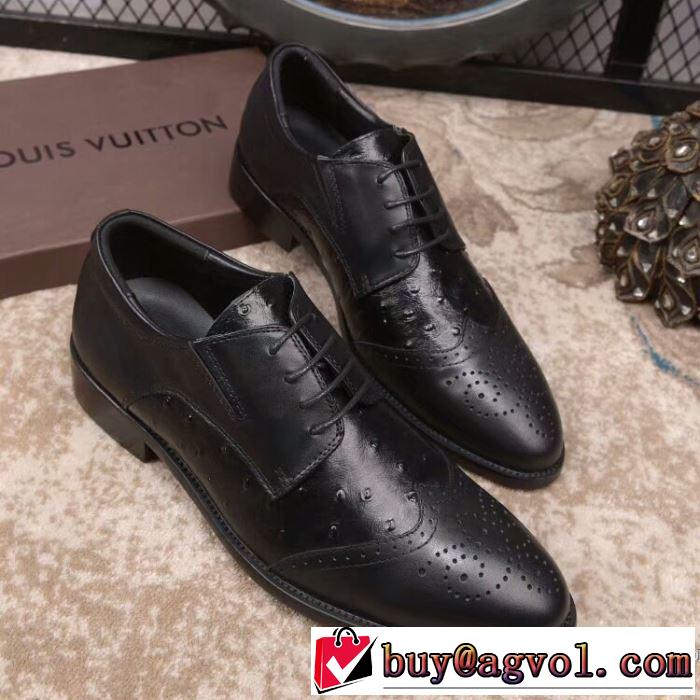 数量限定再入荷 2018人気の主流アイテム ルイ ヴィトン LOUIS VUITTON   ビジネスシューズ 2色可選