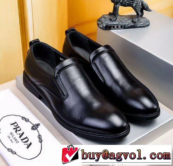 2018最安値！ ビジネスシューズ プラダ PRADA ファッションスタッズ 赤字価格