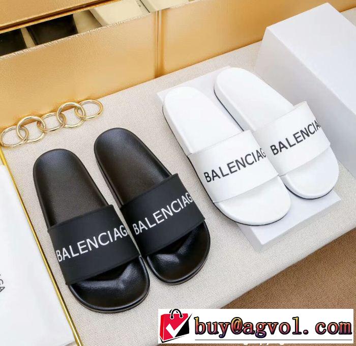 バレンシアガ BALENCIAGA 18ＳＳ美品 上品でベーシック サンダル 2色可選 実用品