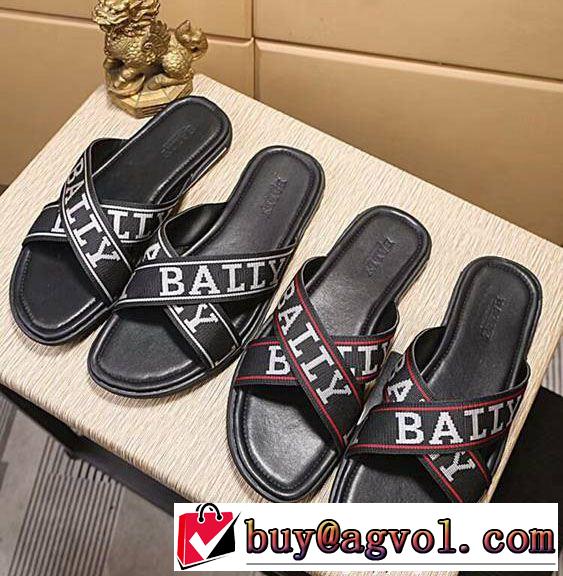 旬のアイテム 2018【SALE！】 バリー BALLY サンダル 2色可選 超目玉新作