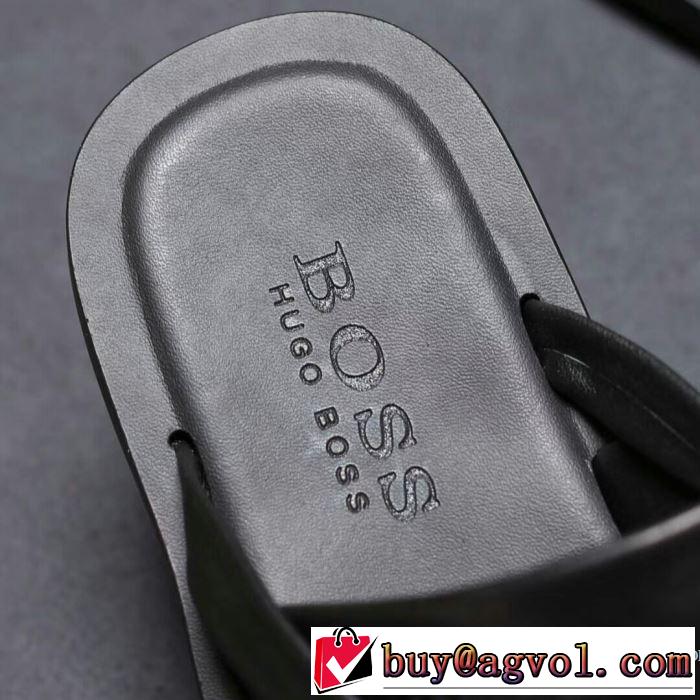 ヒューゴボス HUGO BOSS 2018夏の定番新品到来! サンダル  オシャレを満喫できる
