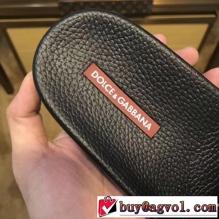 ファッション度アップ 2018夏の定番新品到来! ドルチェ＆ガッバーナ Dolce&Gabbana  2色可選 サンダル