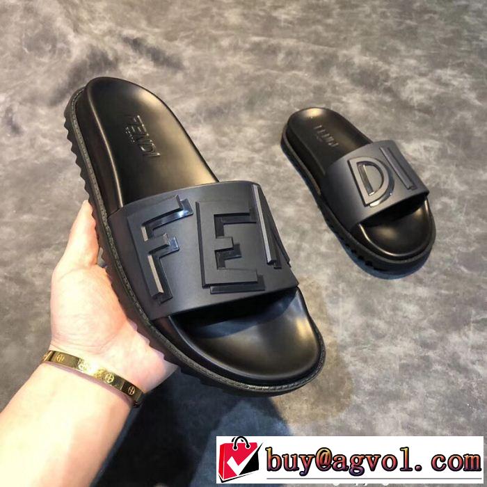 良好品 フェンディ FENDI 2018年春夏入荷 サンダル ストリートファッション 2色可選