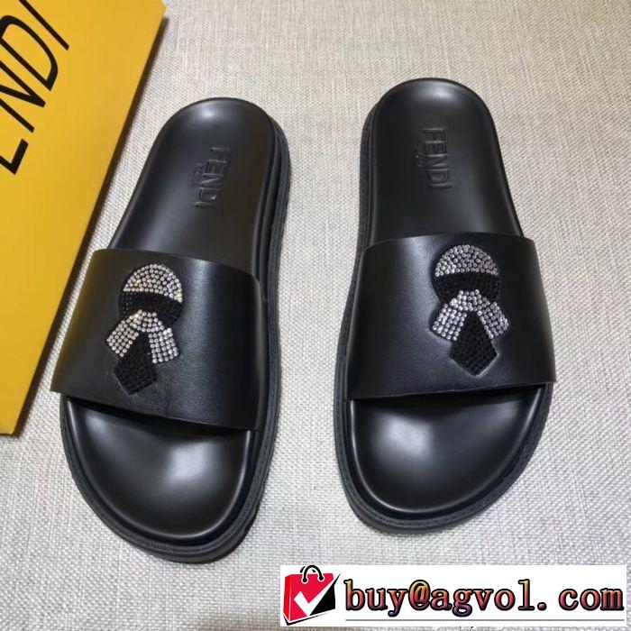 フェンディ FENDI 先行受注 サンダル ミックス感が溢れる 2018新品入荷