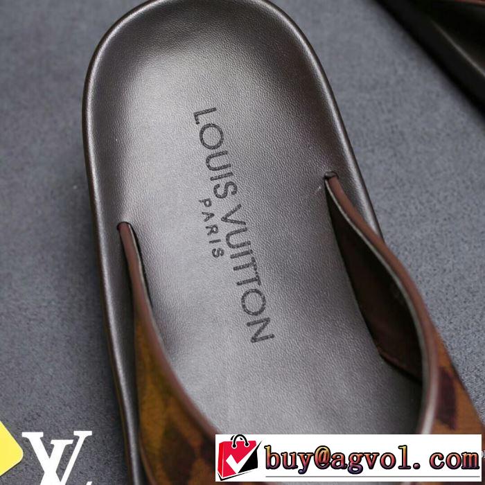 格好良いアイテム 2018夏の定番新品到来!2色可選 ルイ ヴィトン LOUIS VUITTON サンダル  すっかり定番化