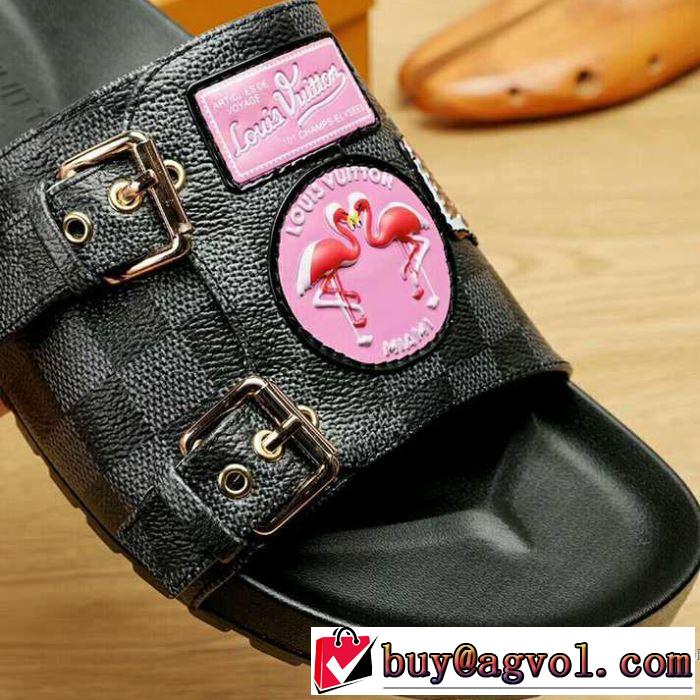 ルイ ヴィトン LOUIS VUITTON 2018夏の定番新品到来! 3色可選 サンダル  注目美品