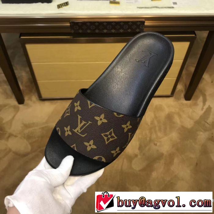 ファッションスタッズ 2018夏の定番新品到来! 2色可選 ルイ ヴィトン LOUIS VUITTONサンダル  稀少*入手困難