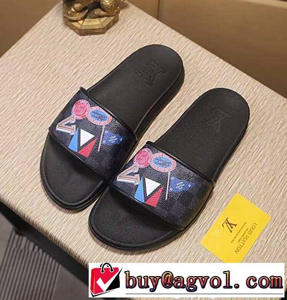希少価値大 2018人気の主流アイテム ルイ ヴィトン LOUIS VUITTON サンダル 2色可選