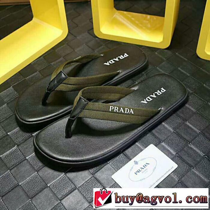 2018夏の定番新品到来!多色可選 今季爆発的な人気  プラダ PRADA サンダル  赤字価格