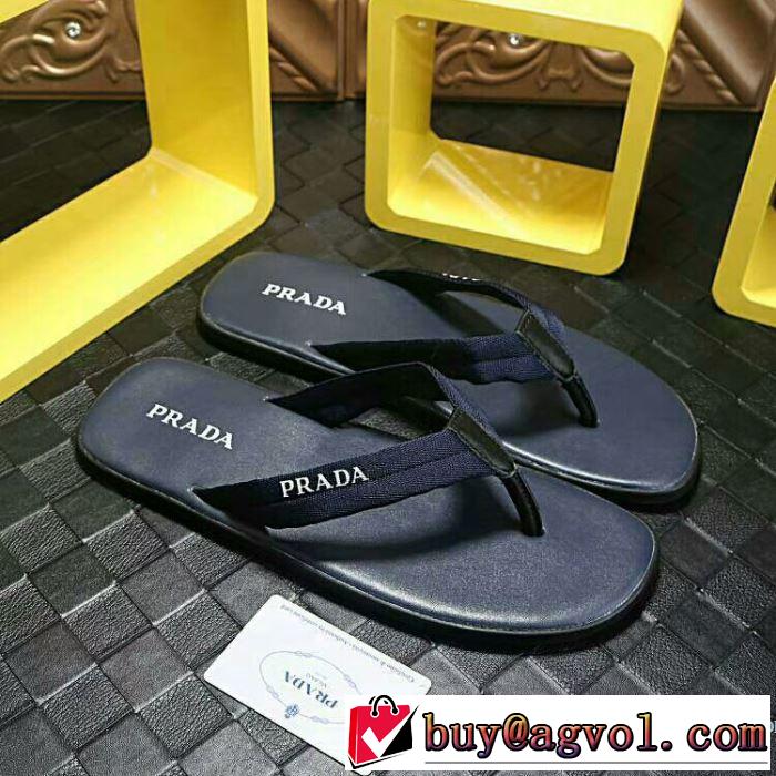 2018夏の定番新品到来!多色可選 今季爆発的な人気  プラダ PRADA サンダル  赤字価格