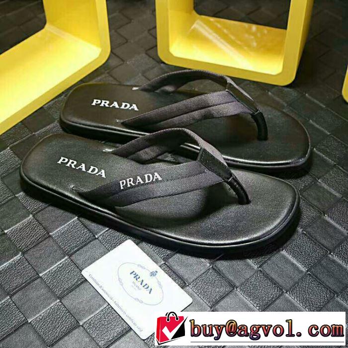 2018夏の定番新品到来!多色可選 今季爆発的な人気  プラダ PRADA サンダル  赤字価格