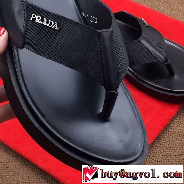 サンダル  プラダ PRADA 快適さと洗練された表情  2018夏の定番新品到来!  欧米韓流