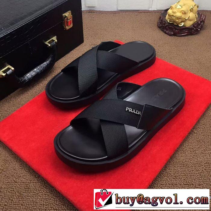 華やかさ満点  プラダ PRADA 2018夏の定番新品到来! サンダル 超人気美品