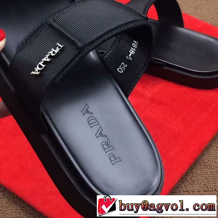 新季度 2018夏の定番新品到来! プラダ PRADA サンダル  品良く