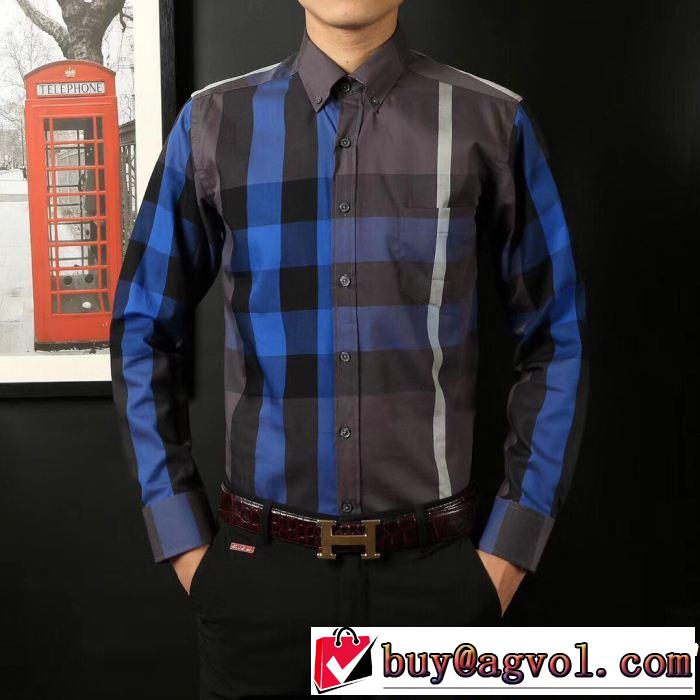  2018年秋冬入荷 バーバリー BURBERRY シャツ 2018年秋冬入荷 4色可選 目前の注目ブランド