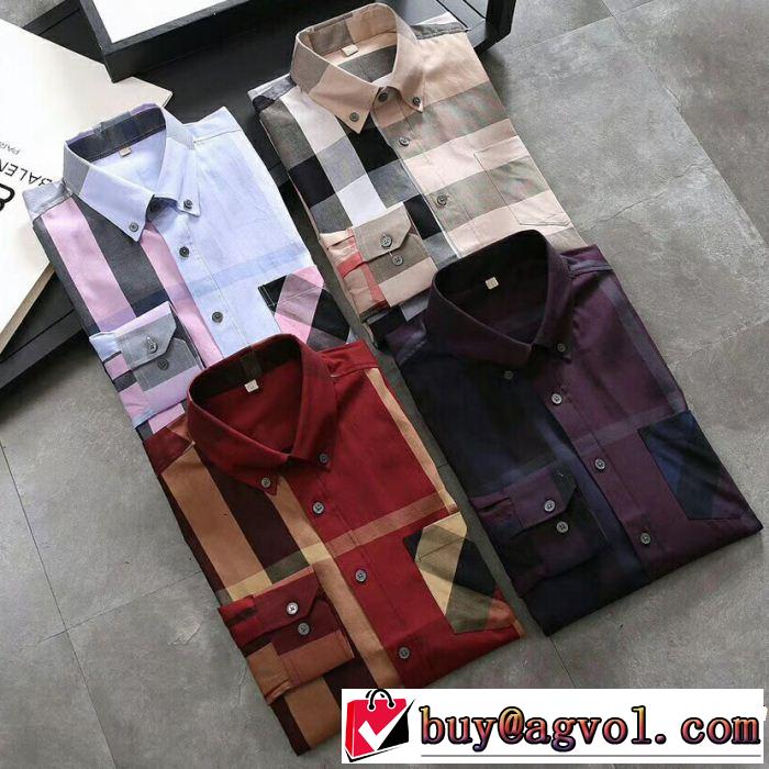  ファッションの最先端！ バーバリー BURBERRY 上品でファッション 4色可選 シャツ
