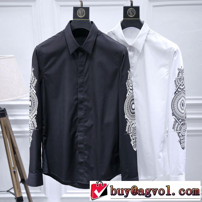  2018秋冬の定番新品到来! 数量限定再入荷 ドルチェ＆ガッバーナ Dolce&Gabbana シャツ 2色可選