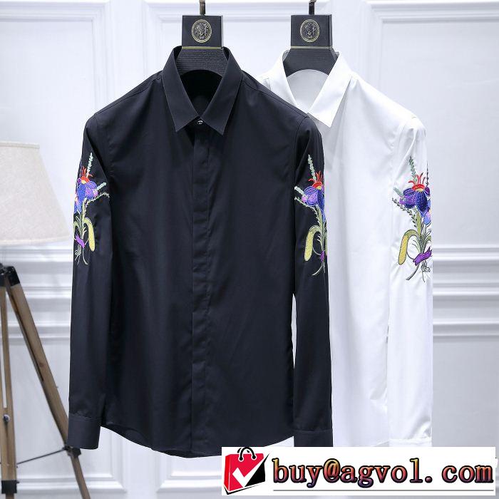  大人っぽく知的な ドルチェ＆ガッバーナ Dolce&Gabbana ファッショニスタ愛用 シャツ 2色可選