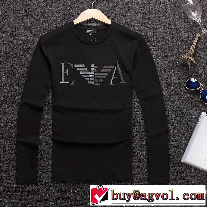 2018秋冬新作コレクションアルマーニ限定生産品 ARMANI 3色可選 長袖/Tシャツ