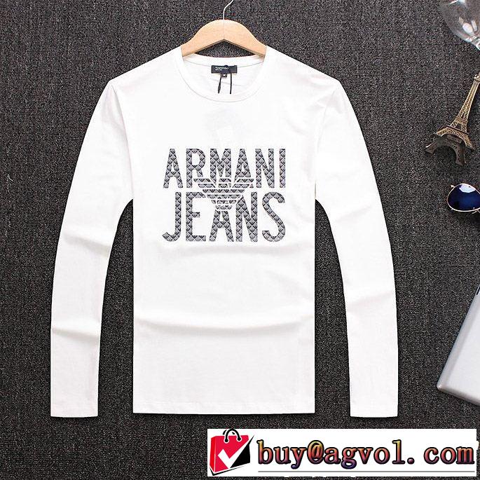最新ビットアルマーニ ARMANI 2018秋冬新作コレクション3色可選 長袖/Tシャツ注目のアイテム