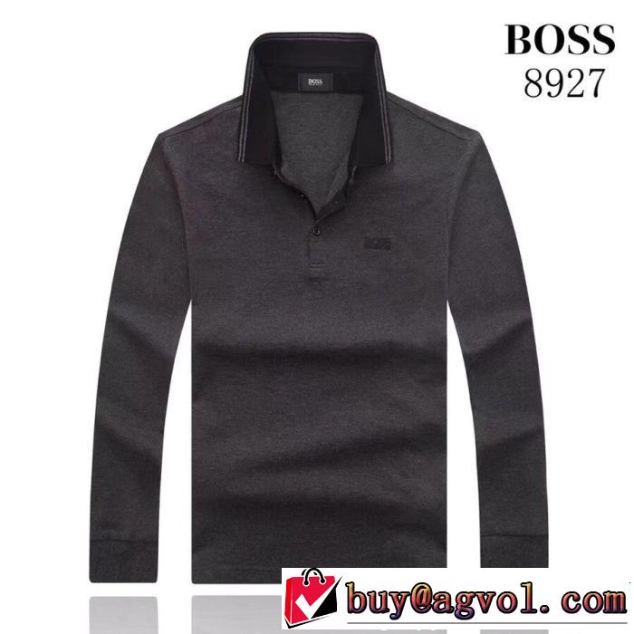HUGO BOSS 3色可選 長袖/Tシャツ毎年流行り定番アイテムおすすめヒューゴボス2018最安値！