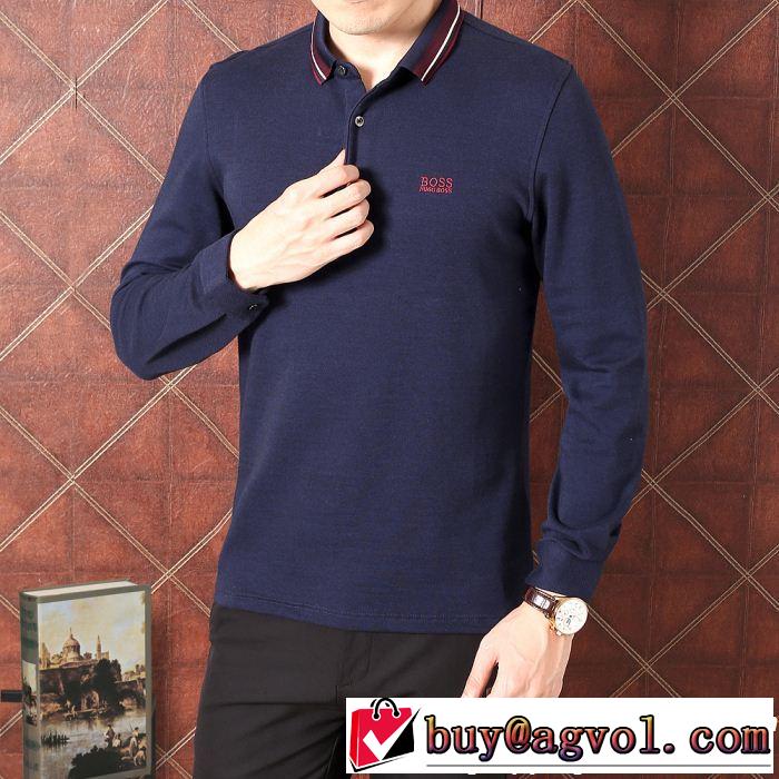 期間限定SALEヒューゴボス 今年っぽくNEWファッションHUGO BOSS 2色可選 長袖/Tシャツ激安特売中