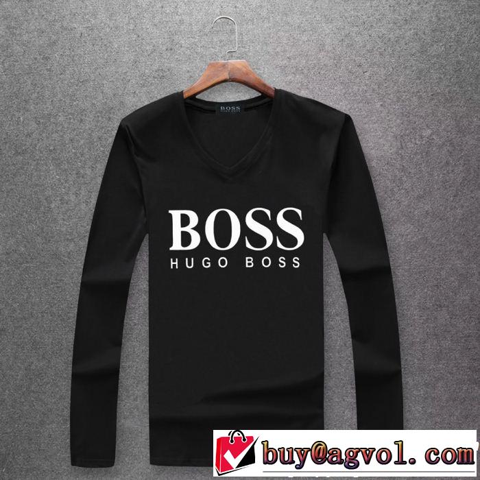 HUGO BOSS 定番品質保証多色可選 長袖/Tシャツ主役級のアイテム海外先行発売！ヒューゴボス