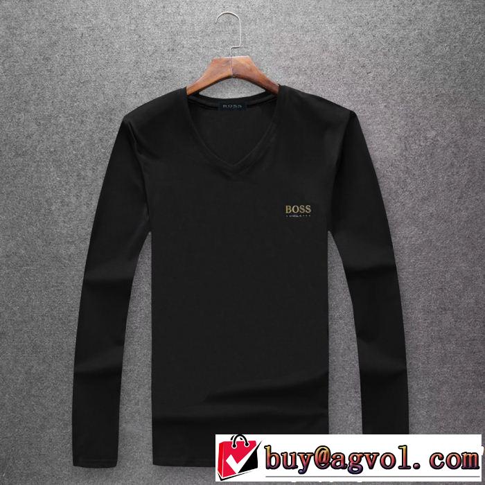  新季度ヒューゴボス HUGO BOSS 華やかさ満点多色可選 長く使える！長袖/Tシャツ品良く