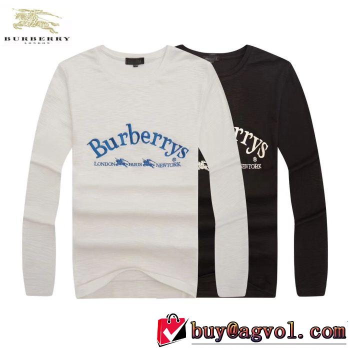 注目美品 BURBERRY 2色可選美品*入手困難 秋季超人気アイテム長袖/Tシャツ バーバリー