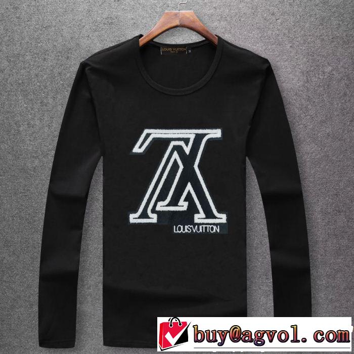  2018人気の主流アイテム  話題の新作到着！ ルイ ヴィトン LOUIS VUITTON  多色可選 長袖 Tシャツ