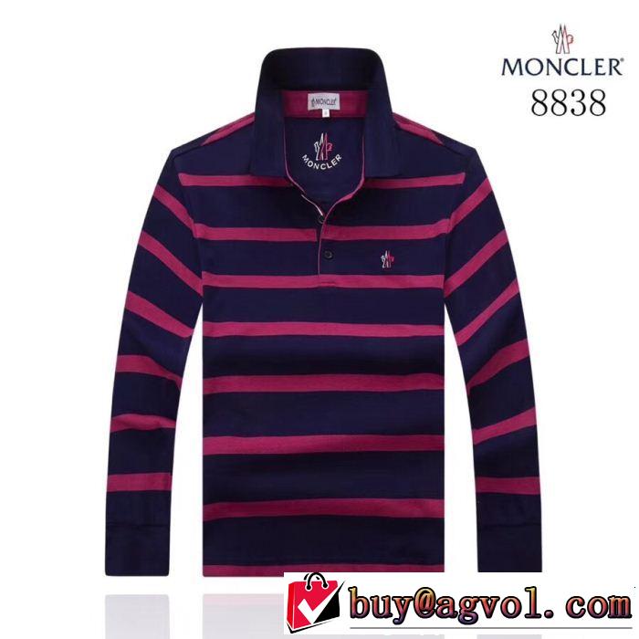 モンクレール数量限定再入荷  MONCLER 2色可選 長袖/Tシャツ2018年人気満々のブランド