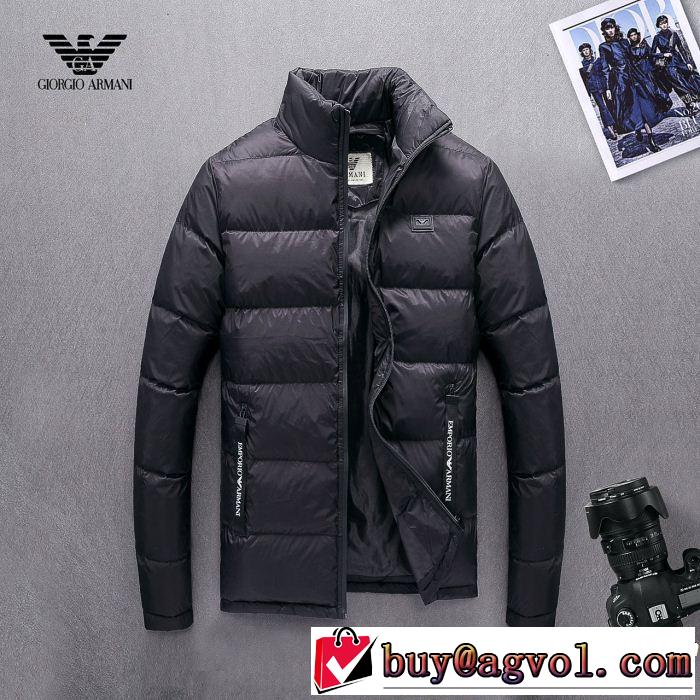  定番品質保証　海外先行発売！　アルマーニ ARMANI   2色可選　ダウンジャケット メンズ