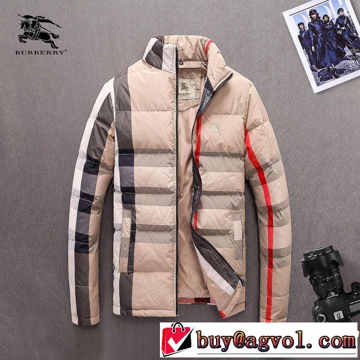 バーバリー BURBERRY  人目を引く存在感　ダウンジャケット メンズ  2色可選　個性的なモデル
