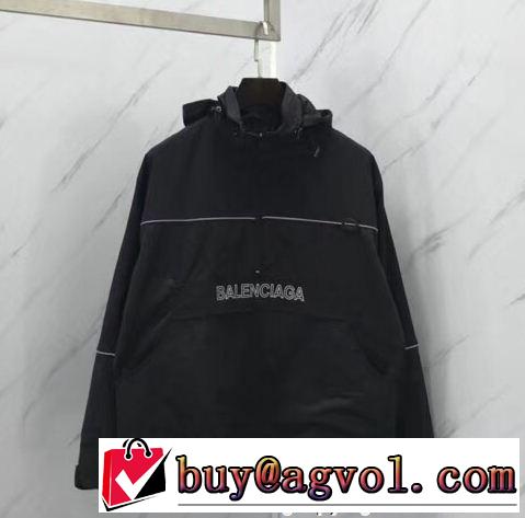  2018年秋冬入荷 バレンシアガ BALENCIAGA 人目を引く存在感 プルオーバーパーカー 今季新作登場