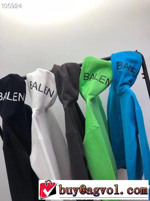  2018年秋冬入荷 今季新作登場  5色選択可 バレンシアガ BALENCIAGA  パーカー  定番品質保証