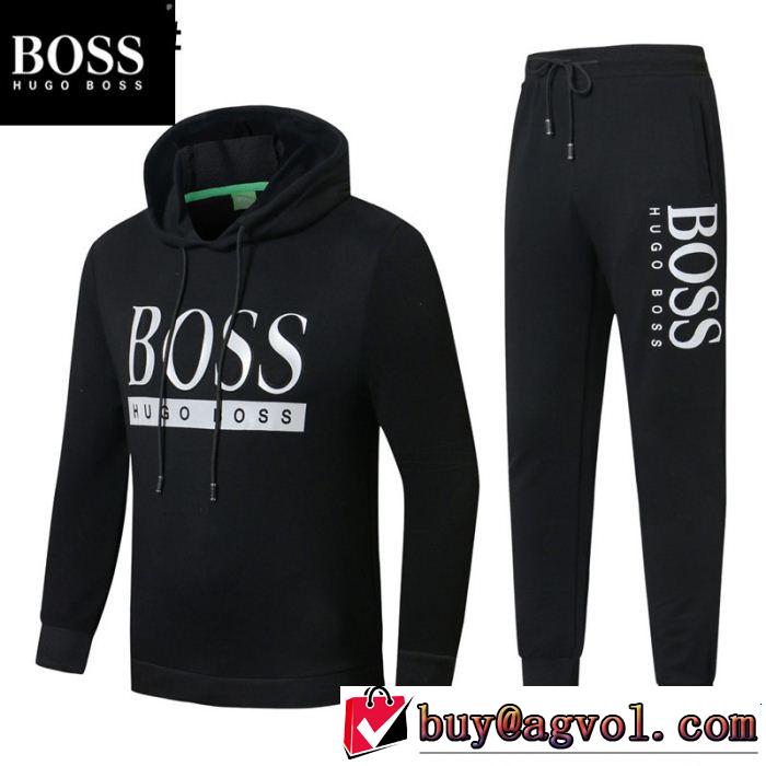  今季大人気新作登場 ヒューゴボス HUGO BOSS 上下セット 3色可選 ファッショニスタ愛用