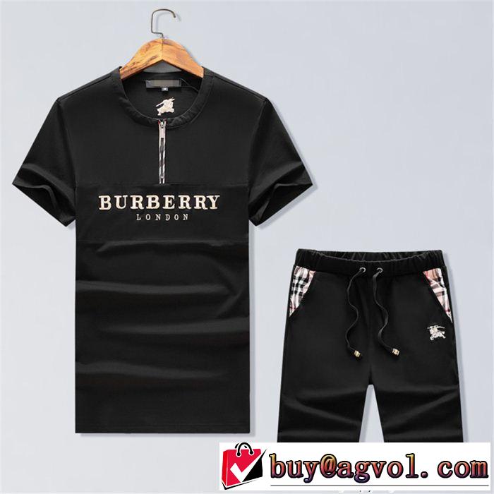 半袖セットアップ 2色可選2018年人気満々のブランド上下セット話題の新作到着！BURBERRY バーバリー