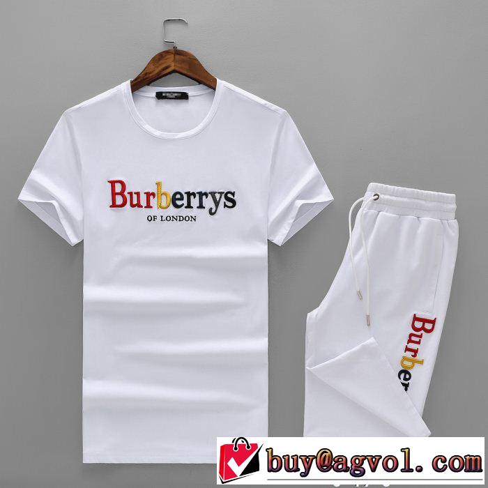 最終数量限り！半袖セットアップ 2色可選BURBERRY 2018年春夏入荷バーバリー目前の注目ブランド