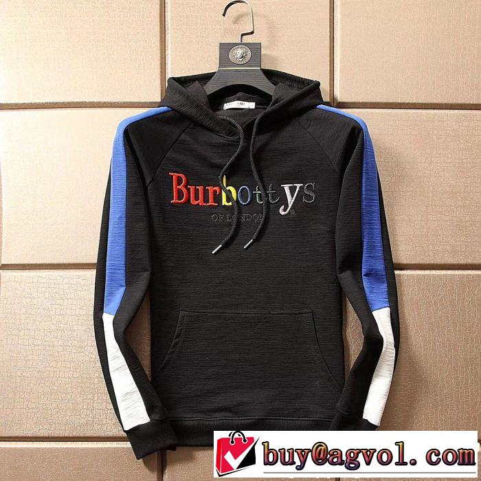  流行っている 2018年秋冬シーズン バーバリー BURBERRY パーカー 4色可選 芸能人愛用
