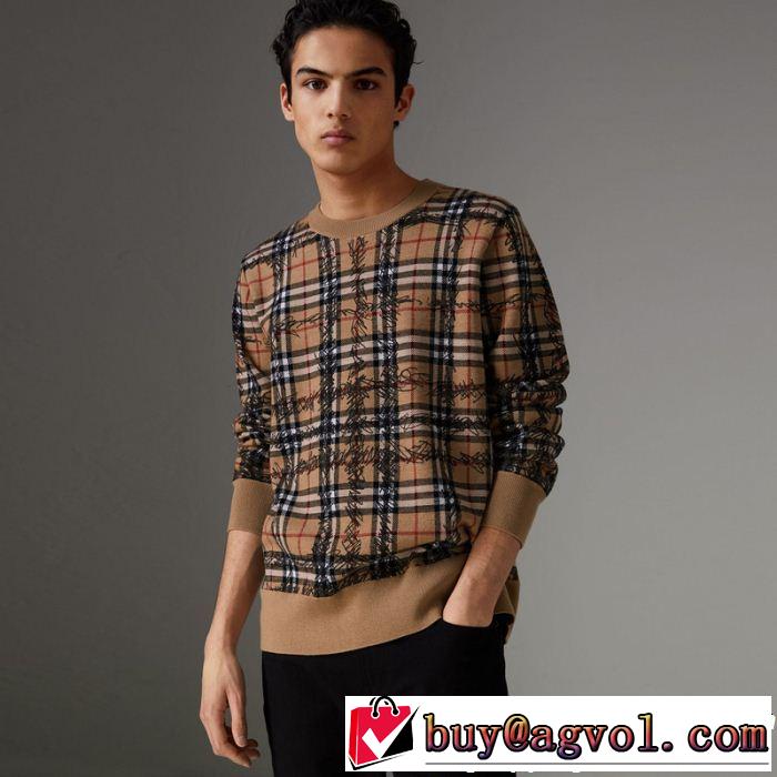  格好良いアイテム ニットウェア 美品*入手困難 バーバリー BURBERRY  人気デザインで欲しい
