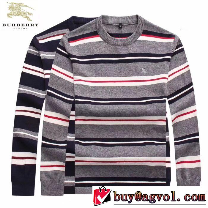  大流行中 バーバリー BURBERRY 上品キレイ ニットウェア 保温性の高い 2色可選