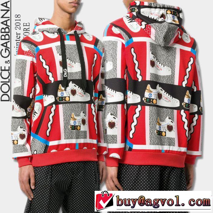 大人っぽく知的な パーカー 絶妙な新商品 ドルチェ＆ガッバーナ Dolce&Gabbana 再入荷！