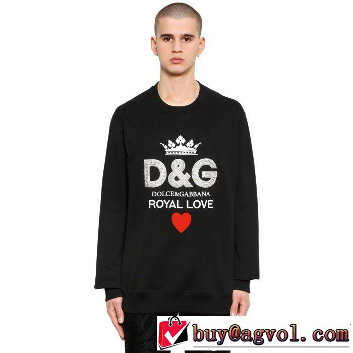  最近人気一番！ ミックス感が溢れる ドルチェ＆ガッバーナ Dolce&Gabbana 2色可選 ジップパーカー