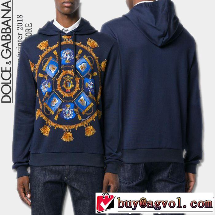  2色可選 大人気ブランド ドルチェ＆ガッバーナ Dolce&Gabbana パーカー 上下セット 激安特売中