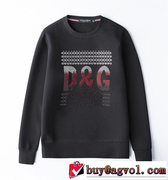 2018【SALE！】2色可選 ドルチェ＆ガッバーナ大好評 Dolce&Gabbanaプルオーバーパーカー