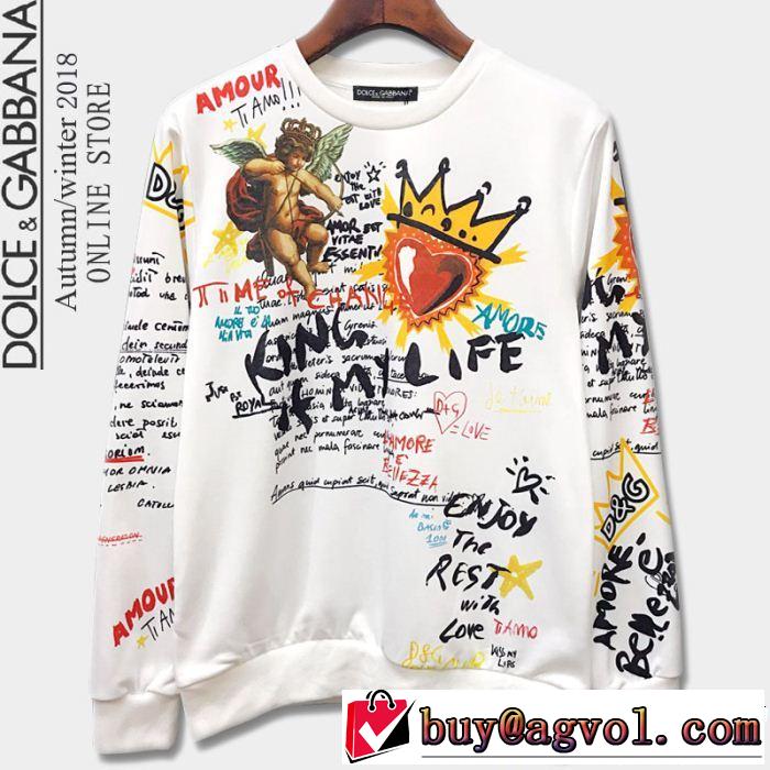 希少性の高い ドルチェ＆ガッバーナ 2018年秋冬シーズン Dolce&Gabbana プルオーバーパーカー