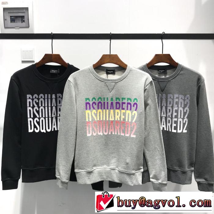  今年人気定番　ファッション度アップ　ジップパーカー  3色可選　ディースクエアード DSQUARED2
