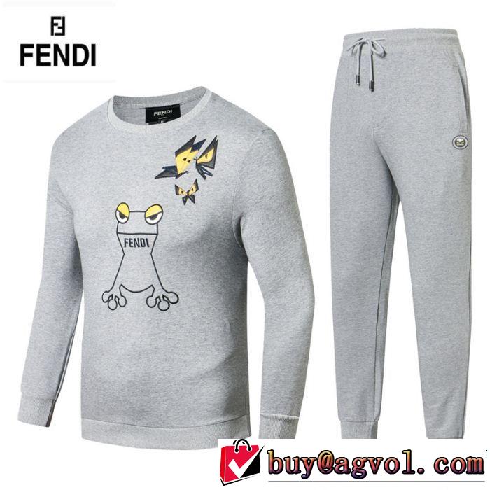 2018新品入荷 フェンディ FENDI すっかり定番化 上下セット 3色可選 人気急上昇中